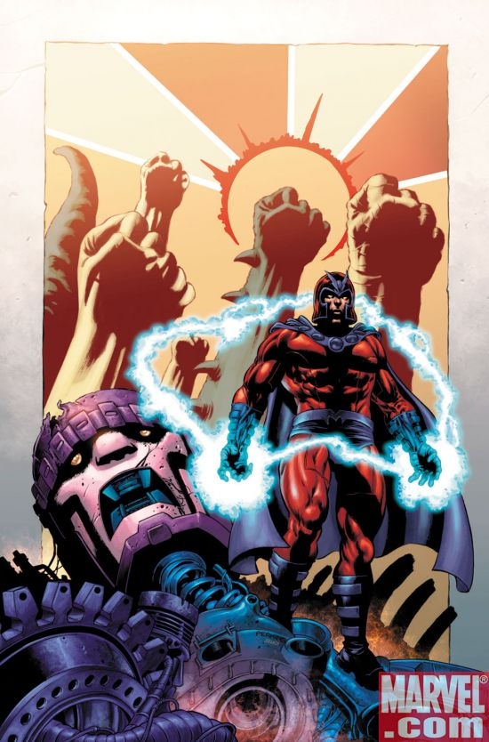 CIVIL WAR: HOUSE OF M #1 cover by Mike Perkins