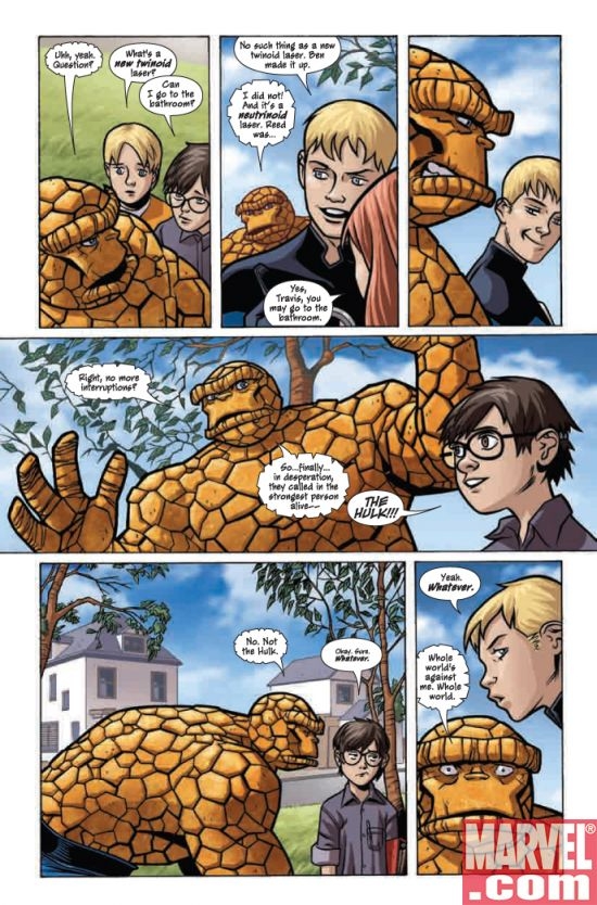 MARVEL ADVENTURES FANTASTIC FOUR #33, page 3