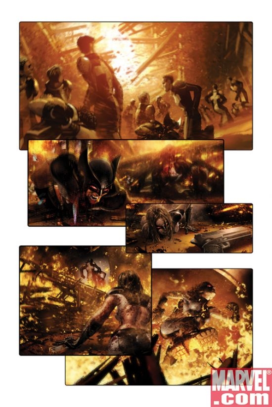 X-FORCE #2 interior page