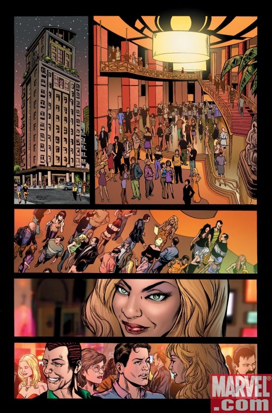 AMAZING SPIDER-MAN #552 Interior Art