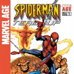 MARVEL AGE SPIDER-MAN TEAM-UP (1993) #1 COVER
