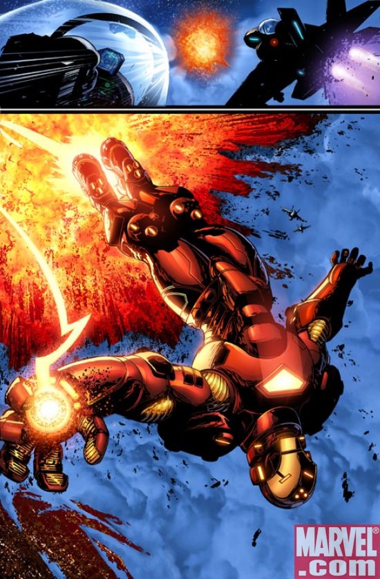 Art from Iron Man: Hypervelocity #1
