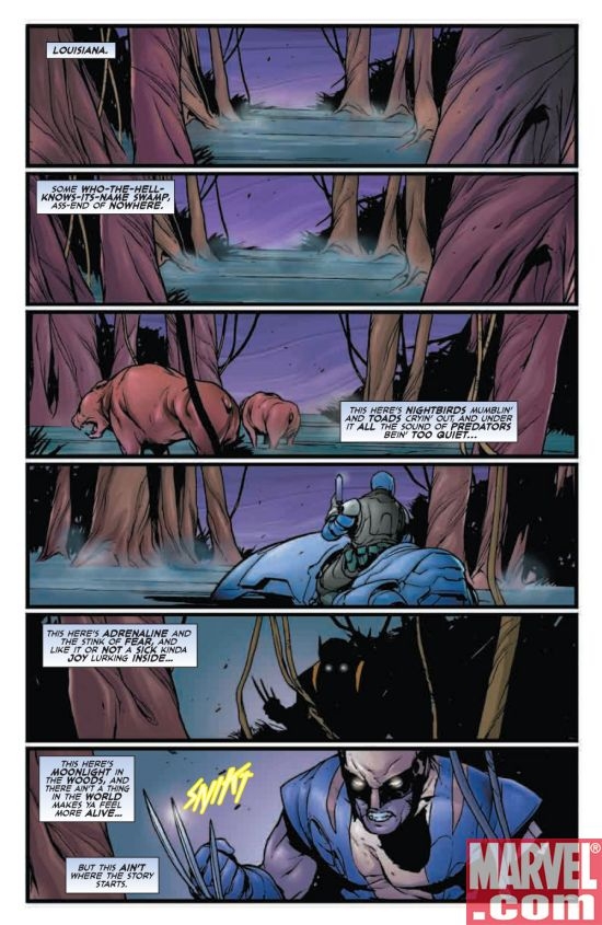 WOLVERINE: DANGEROUS GAMES #1, Page 1