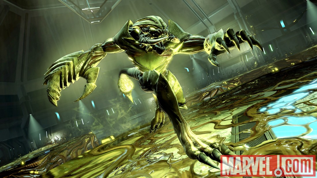 Scorpion from the 2099 universe in Spider-Man: Shattered Dimensions