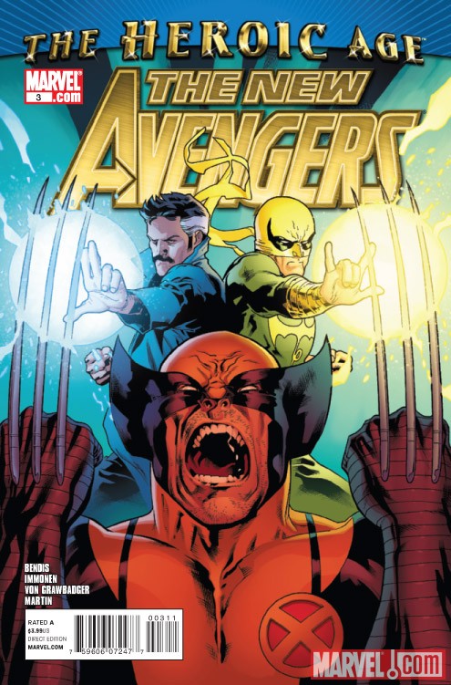 New Avengers #3 cover by Stuart Immonen