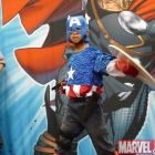 Kid Captain America cosplayer at Marvel's Fan Expo Canada Costume Contest