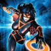 AVENGERS #7 TRON variant cover by Brandon Peterson