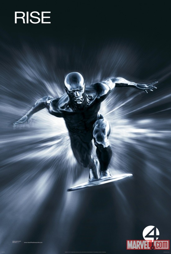 Fantastic Four: Rise of the Silver Surfer teaser poster