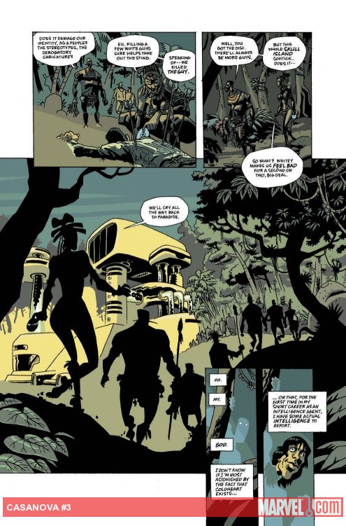 CASANOVA: LUXURIA #3 art by Gabriel Ba