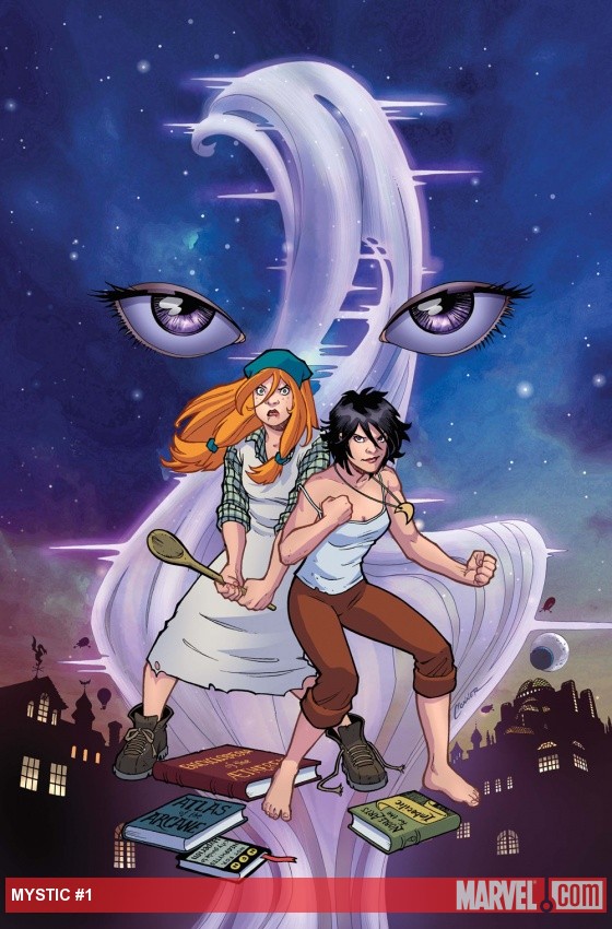 Mystic #1 cover by David Lopez