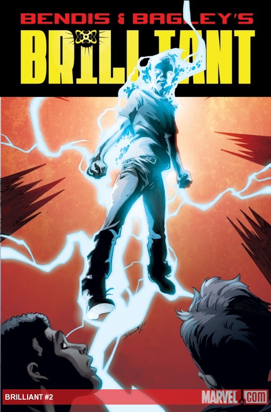 Brilliants #2 cover by Mark Bagley