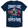 The Marvel/Dallas Cowboys Super Fans T-Shirt in Navy