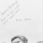 2012 Happy Holidays sketch card from Jorge Molina, featuring Hulk
