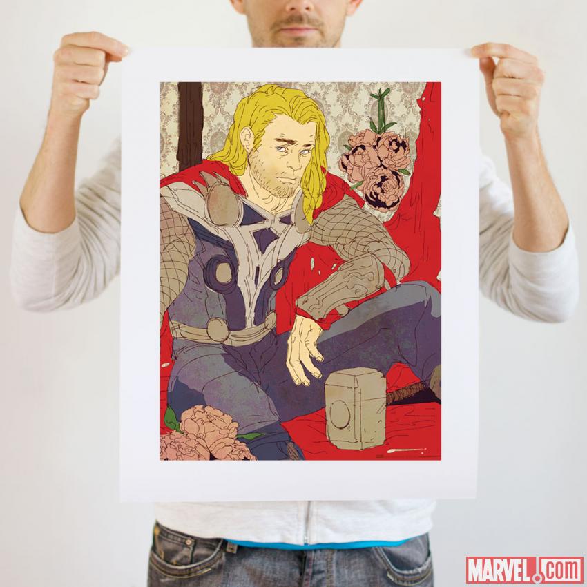 Asgard Prince Nouveau Print