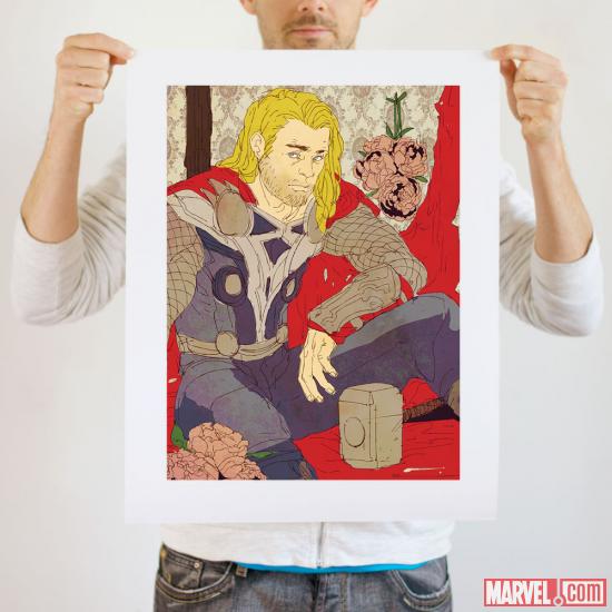 Asgard Prince Nouveau Print