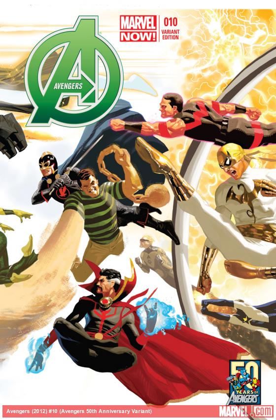 Avengers (2012) #10 (Avengers 50th Anniversary Variant)