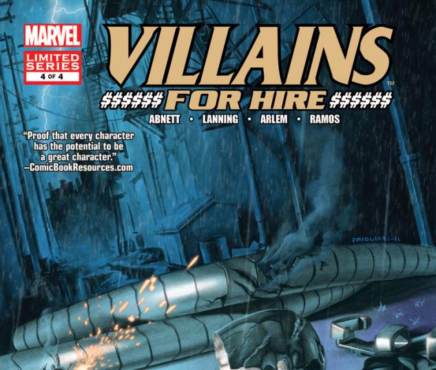 Villains For Hire (2011) #4