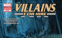 Villains For Hire (2011) #4