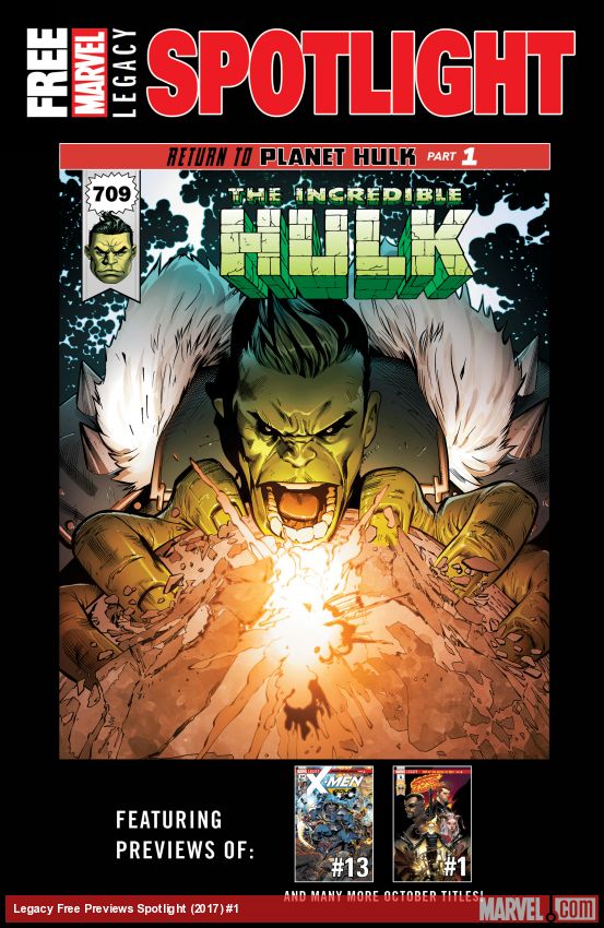 Legacy Free Previews Spotlight (2017)