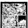 Black and white art by Paul Pelletier