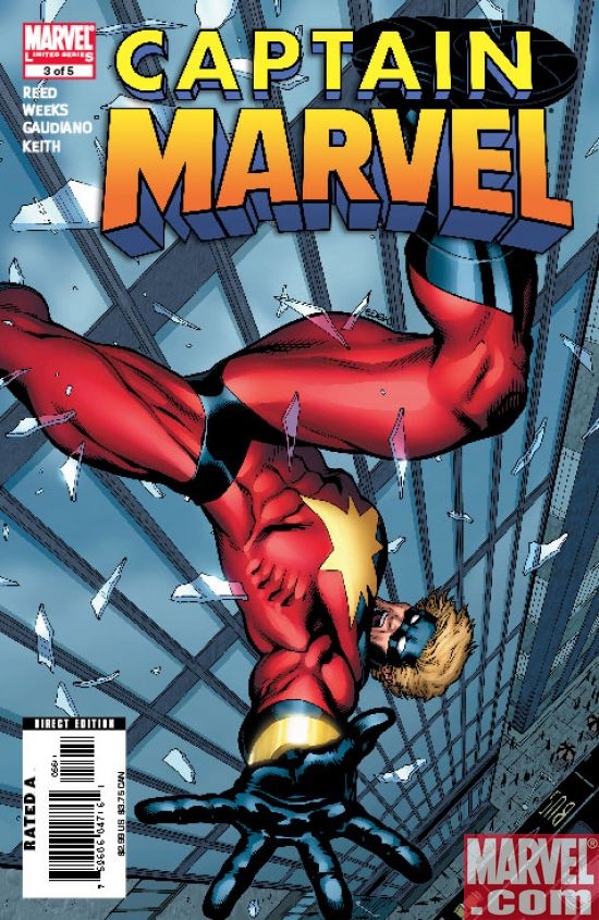 CAPTAIN MARVEL #3 - Cobalt Man revealed as Skrull; Captain Marvel possibly outed