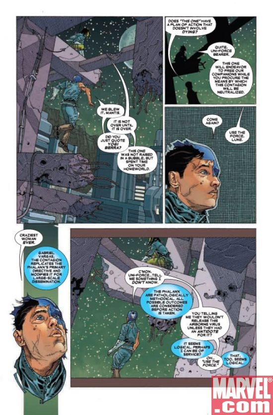 Annihilation Conquest: Starlord #4, page 3