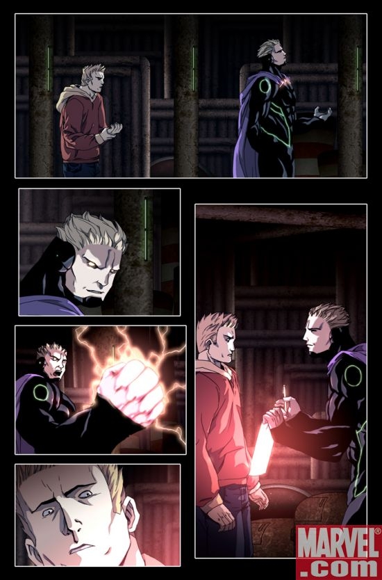 Avengers: The Initiative Annual #1 Interior Art