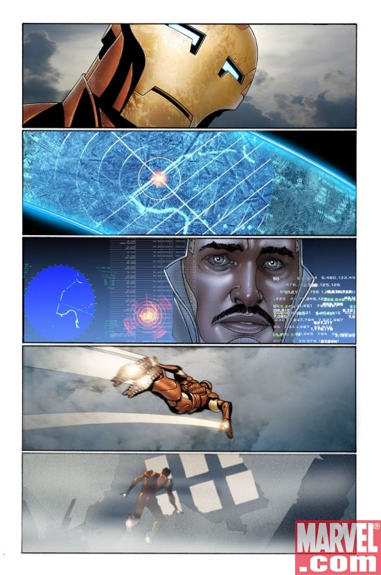 INVINCIBLE IRON MAN #3 Interior Art