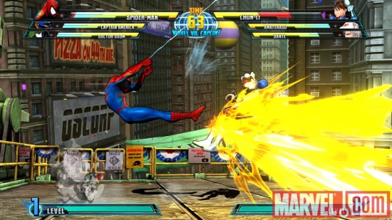 Spider-Man in Marvel vs. Capcom 3