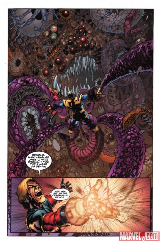 THE THANOS IMPERATIVE #6 preview page by Miguel Sepulveda 