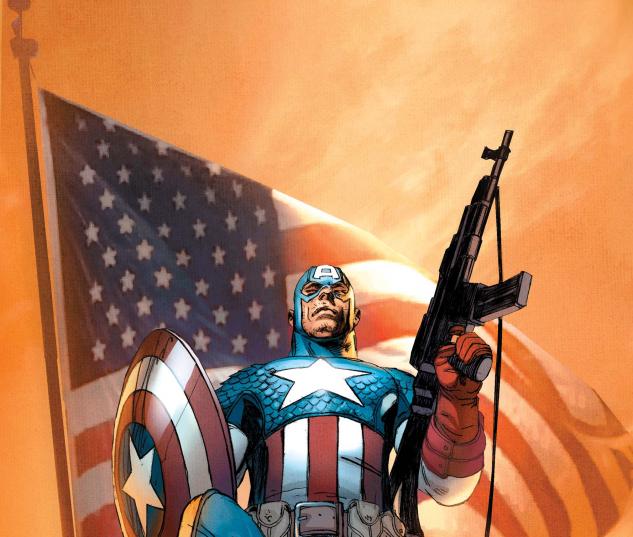 Cover From Ultimate Comics Captain America (2010) #1