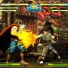 Screenshot of Thor vs. Chris from Marvel vs. Capcom 3