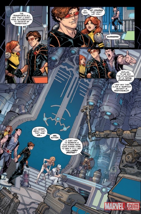 Uncanny X-Men Annual #3 preview art by Nick Bradshaw