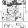 Red Skull black and white preview art by Mirko Colak