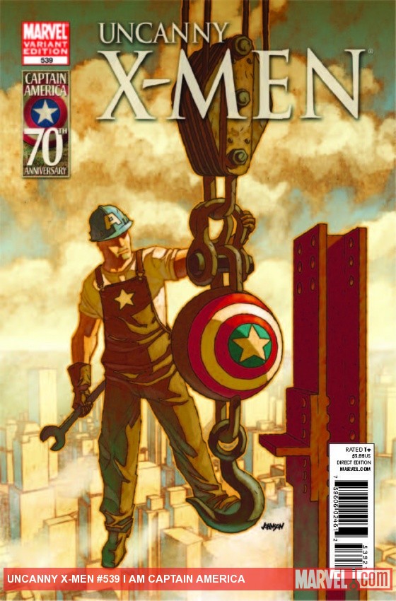 Uncanny X-Men (1981) #539 (I Am Captain America)