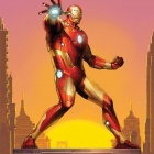 Invincible Iron Man (2008) #26, HEROIC AGE VARIANT