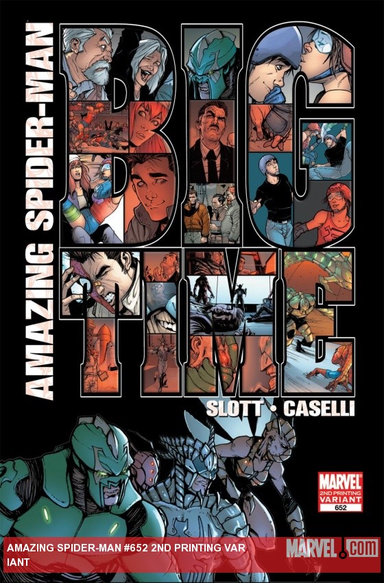 Amazing Spider-Man (1999) #652 (2nd Printing Variant)