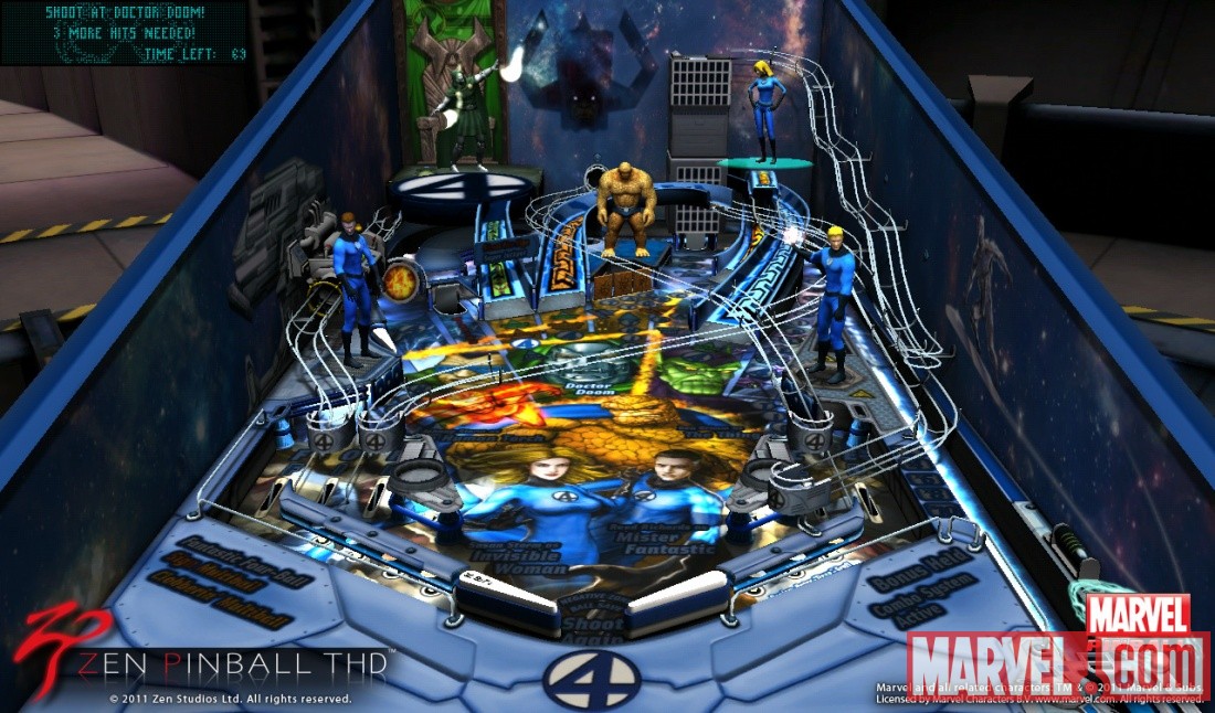 Fantastic Four table for Zen Pinball on Android