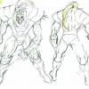 Pencil art of Omega Red from the Wolverine anime