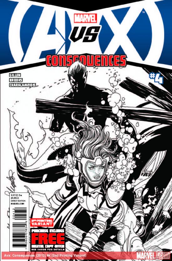 AVX: CONSEQUENCES 4 2ND PRINTING VARIANT (WITH DIGITAL CODE)