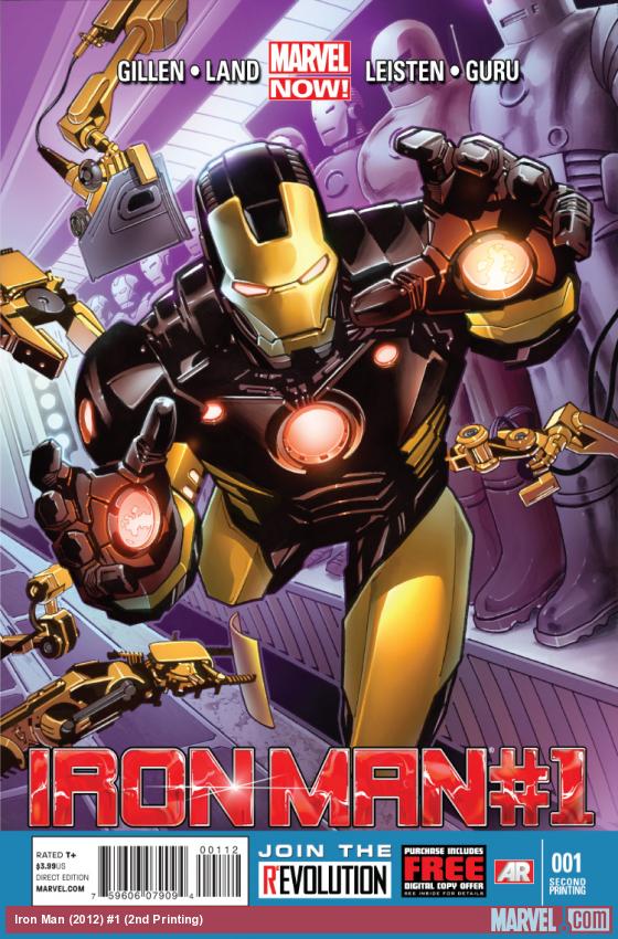 Iron Man (2012) #1 (2nd Printing)