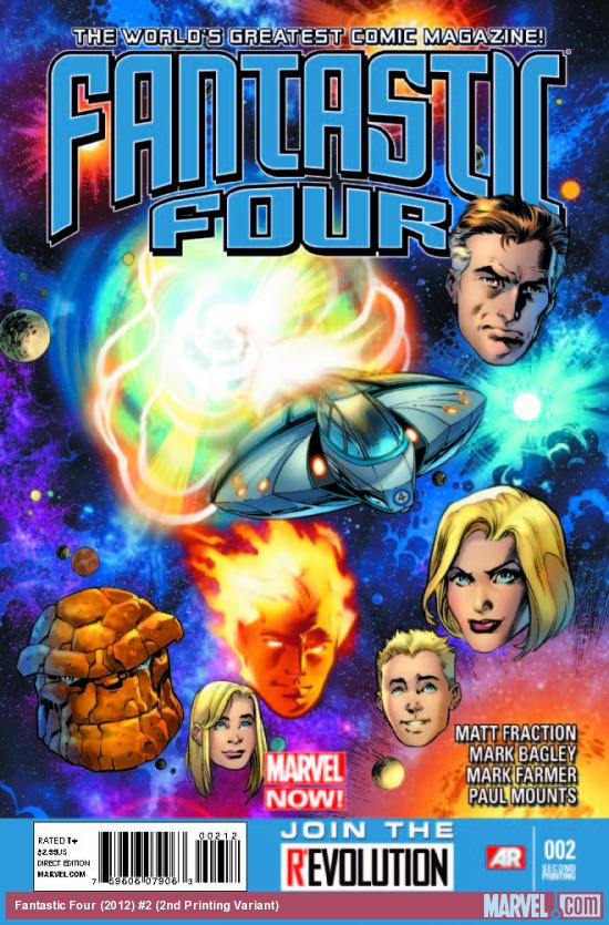 FANTASTIC FOUR 2 2ND PRINTING VARIANT