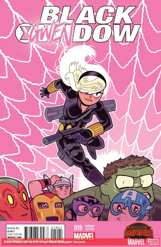 Black Widow (2014) #19 (Hipp Black Widsgwen Variant)
