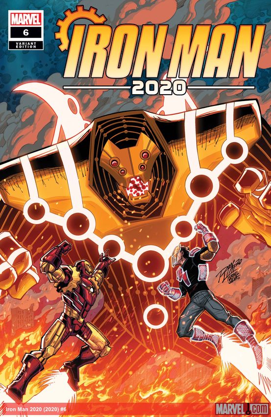 Iron Man 2020 (2020) #6 (Variant)