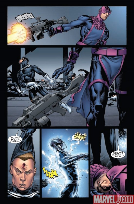 DARK REIGN: HAWKEYE #4, page 5