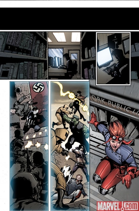 CAPTAIN AMERICA #600 Interior Art