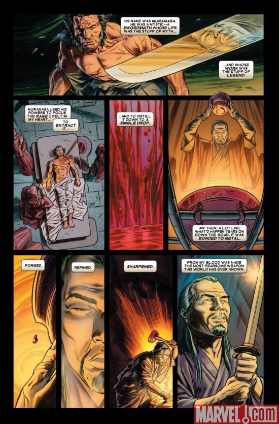 WOLVERINE: ORIGINS #35 preview page