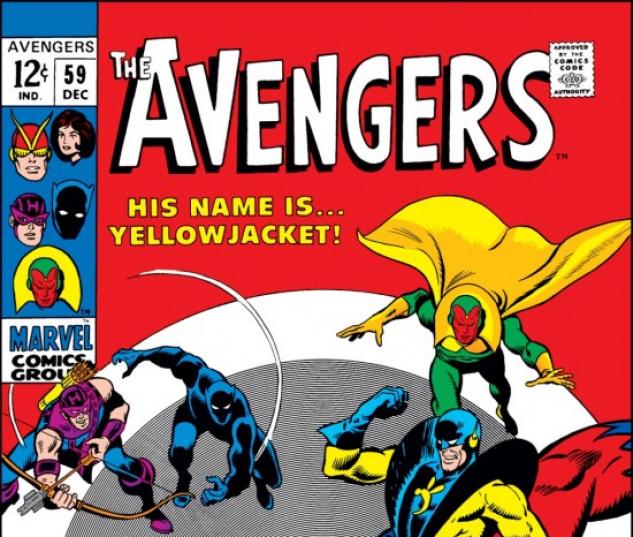 AVENGERS #59 COVER