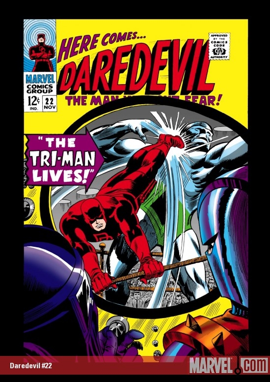 DAREDEVIL #22 COVER