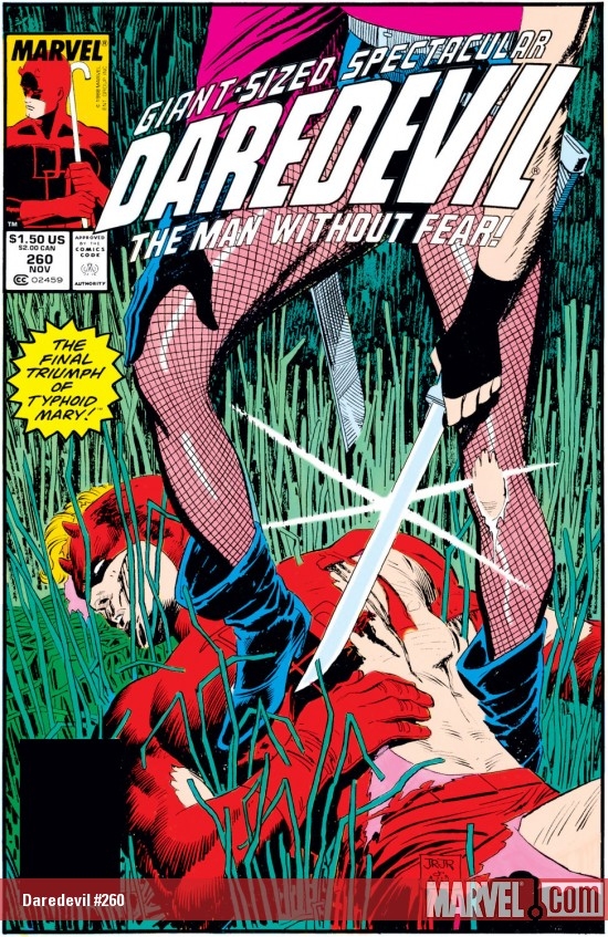 DAREDEVIL #260 COVER